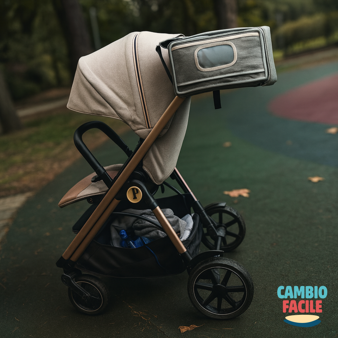 CAMBIO FACILE - Fasciatoio Portatile per Cambio Pannolino