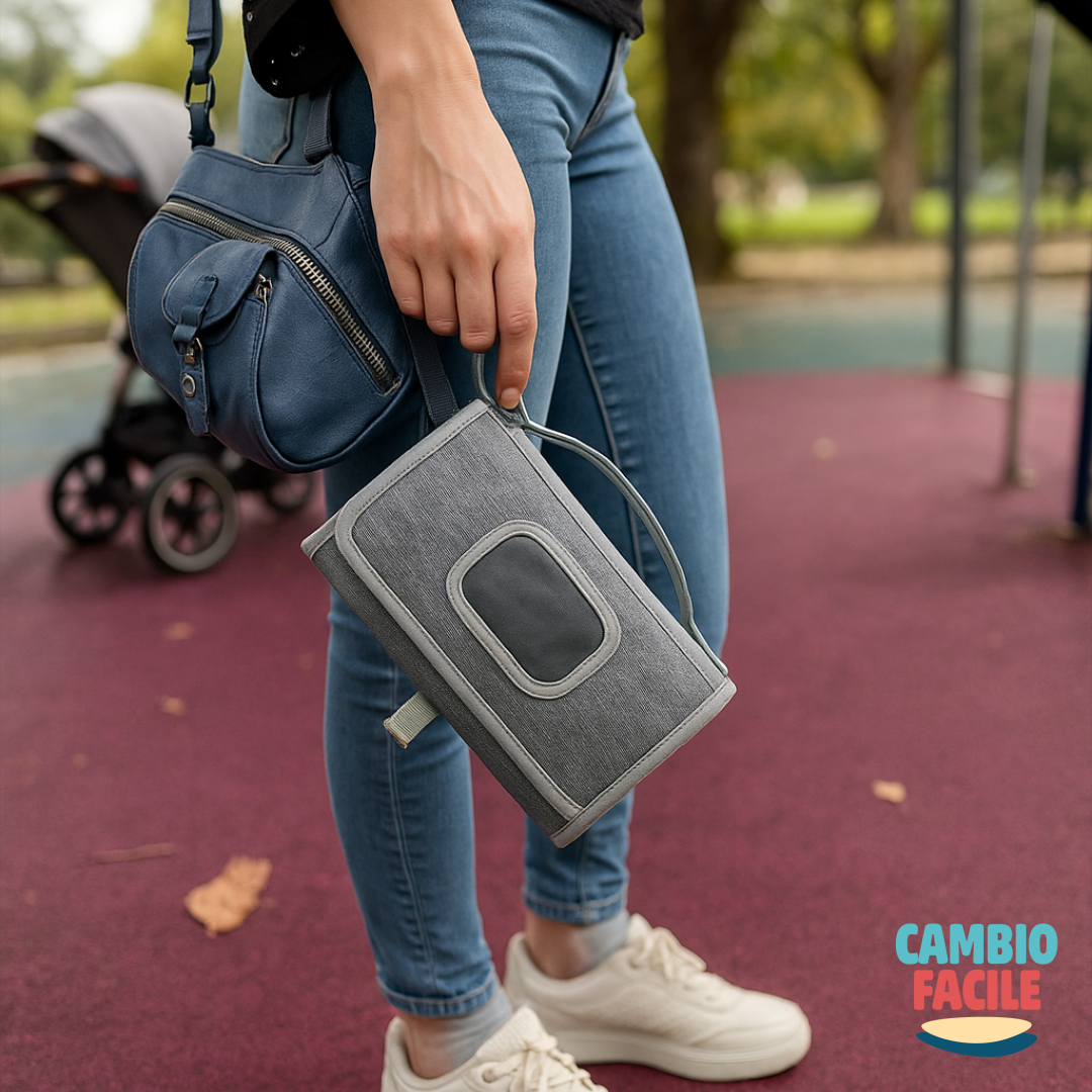 CAMBIO FACILE - Fasciatoio Portatile per Cambio Pannolino