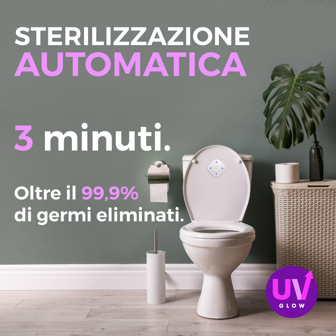 UV GLOW - Sterilizzatore raggi UV per WC