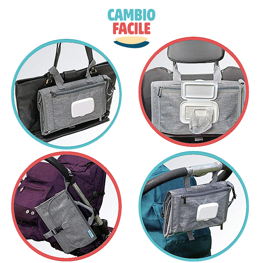 CAMBIO FACILE - Fasciatoio Portatile per Cambio Pannolino