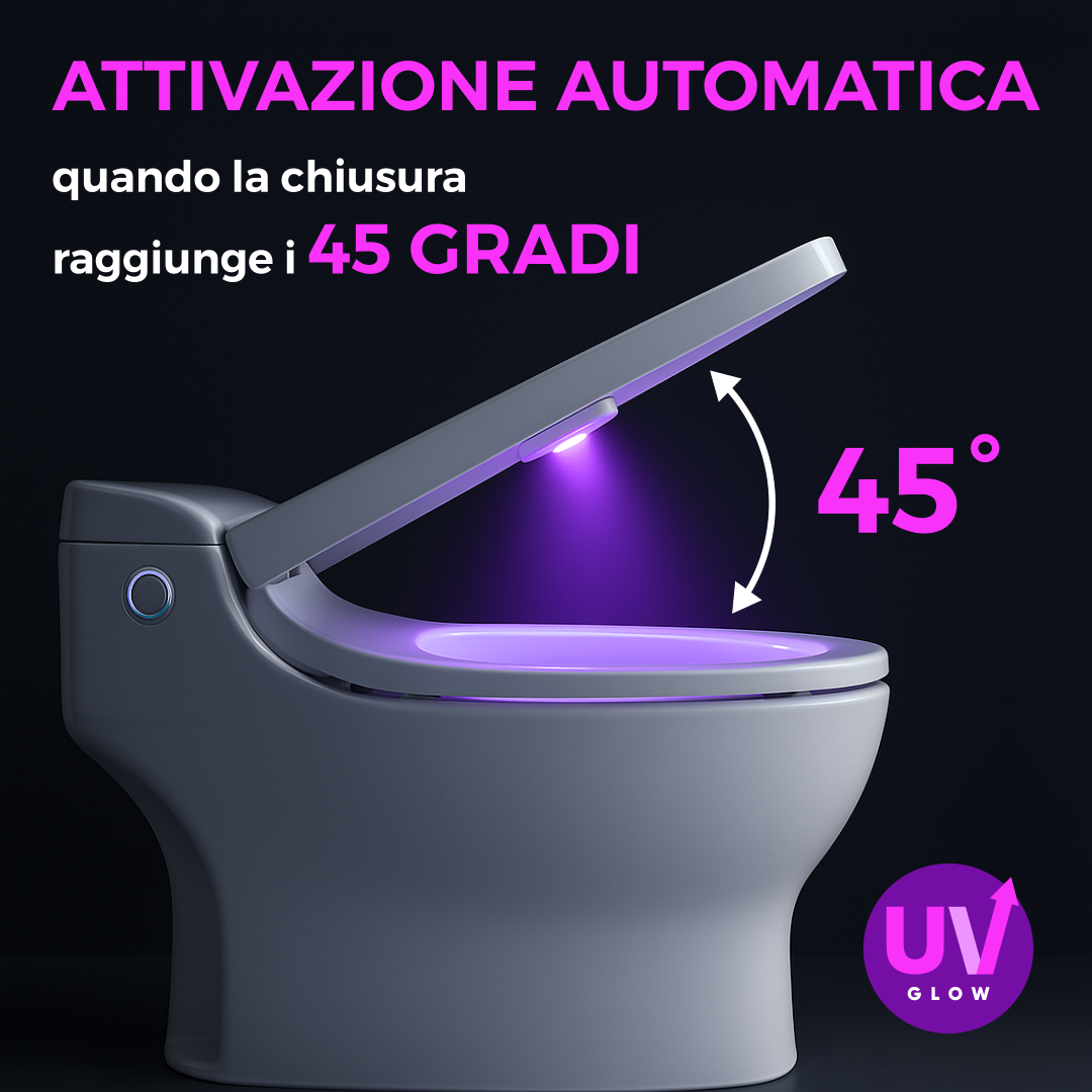 UV GLOW - Sterilizzatore raggi UV per WC