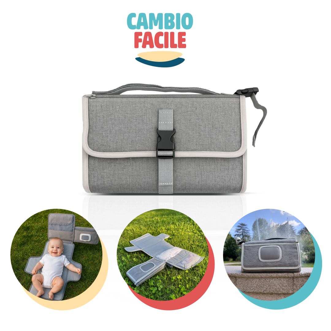 CAMBIO FACILE - Fasciatoio Portatile per Cambio Pannolino